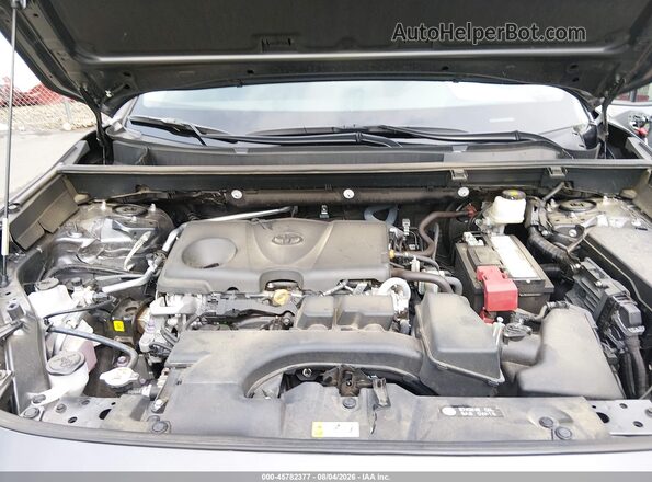 2T3H1RFV0NC202655 2022 TOYOTA RAV4 Gray Rear view