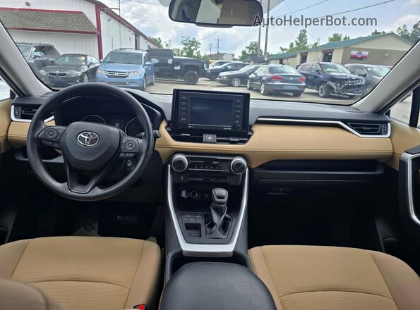 2T3H1RFV0NC207497 2022 TOYOTA RAV4 Белый Вид щитка приборов