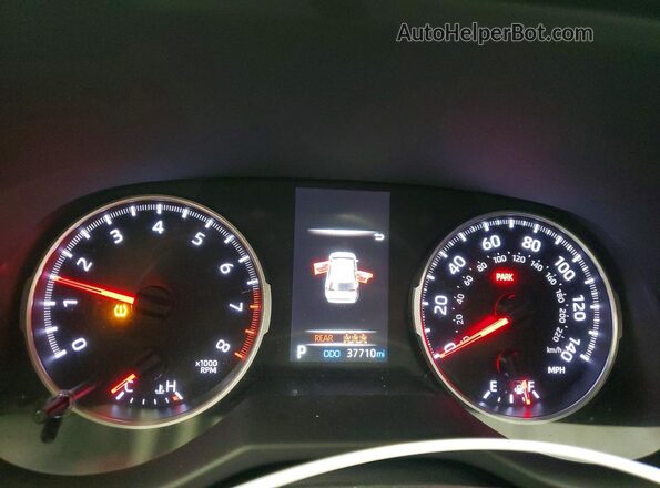 2T3H1RFV0NW219857 2022 TOYOTA RAV4 Gray ხელსაწყოთა პანელის ხედი