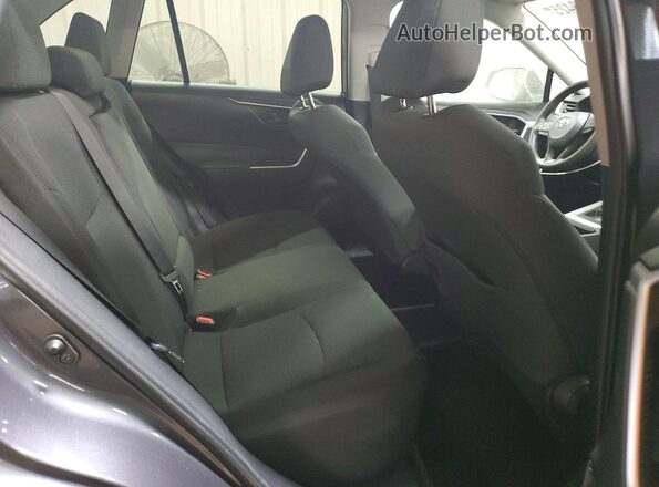 2T3H1RFV0NW219857 2022 TOYOTA RAV4 Gray უკანა სავარძლების ხედი