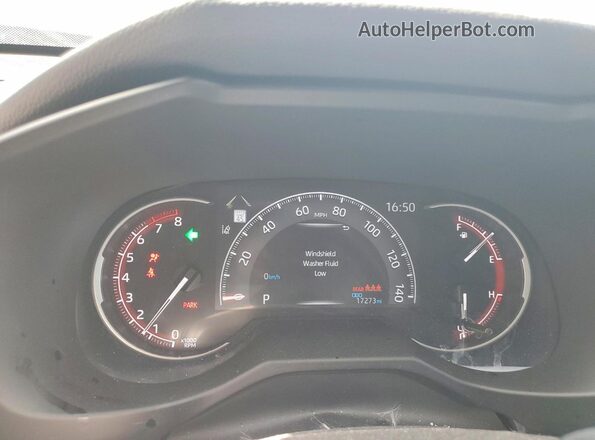2T3H1RFV0SW374985 2025 TOYOTA RAV4 Black ხელსაწყოთა პანელის ხედი