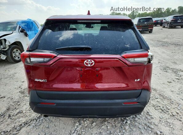 2T3H1RFV0SW391446 2025 TOYOTA RAV4 Red Вид ззаду