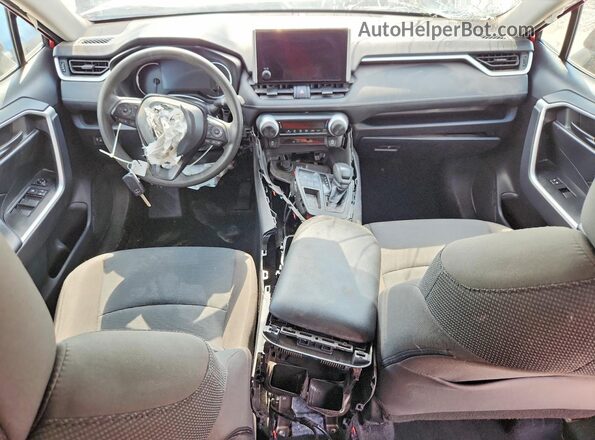 2T3H1RFV0SW391446 2025 TOYOTA RAV4 Red Вид панелі приладів