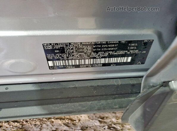 2T3H1RFV0SW405989 2025 TOYOTA RAV4 Silver Vista del compartimento del motor