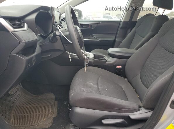 2T3H1RFV1KW030792 2019 TOYOTA RAV4 Silver Widok wnętrza z przodu