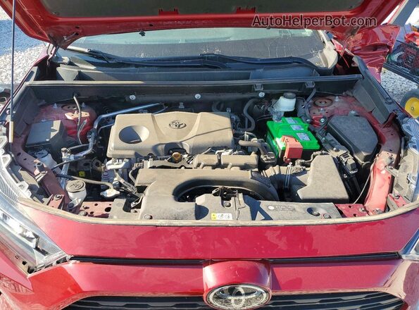 2T3H1RFV1LC076691 2020 TOYOTA RAV4 Red Շարժիչի բաժամունքի տեսք
