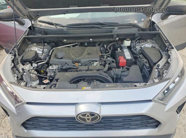 2T3H1RFV1LC085407 2020 TOYOTA RAV4 Silver Widok komory silnika