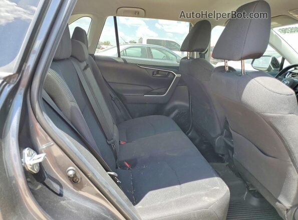 2T3H1RFV1LW081338 2020 TOYOTA RAV4 Gray Widok wnętrza z tyłu