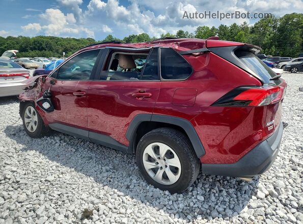 2T3H1RFV1MW131012 2021 TOYOTA RAV4 Red Rear left