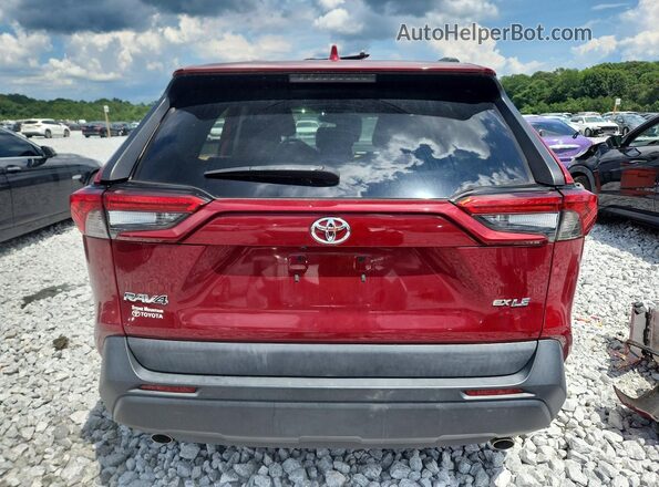 2T3H1RFV1MW131012 2021 TOYOTA RAV4 Red Rear view