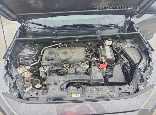 2T3H1RFV1NW215834 2022 TOYOTA RAV4 Gray Vista interior trasera