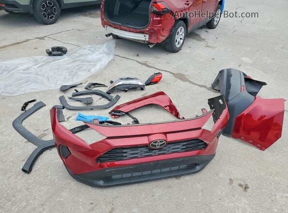 2T3H1RFV1RW317964 2024 TOYOTA RAV4 Red Widok komory silnika
