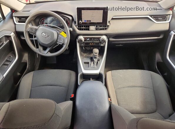 2T3H1RFV1RW317964 2024 TOYOTA RAV4 Red Widok deski rozdzielczej