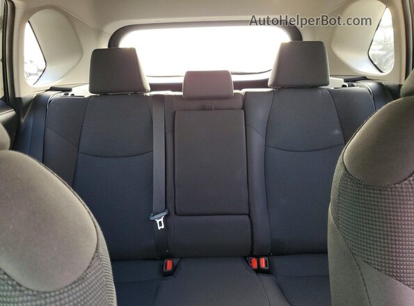 2T3H1RFV1SC316269 2025 TOYOTA RAV4 Black უკანა სავარძლების ხედი