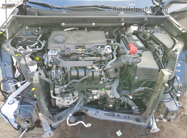 2T3H1RFV1SC316269 2025 TOYOTA RAV4 Black ძრავის განყოფილების ხედი