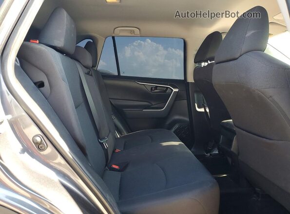 2T3H1RFV2KC026980 2019 TOYOTA RAV4 Gray Вид задньої частини салону