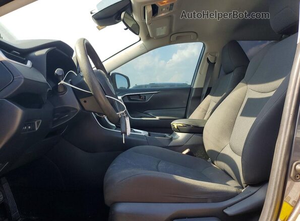 2T3H1RFV2KC026980 2019 TOYOTA RAV4 Gray Вид салону спереду