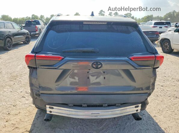 2T3H1RFV2KC026980 2019 TOYOTA RAV4 Gray Вид ззаду