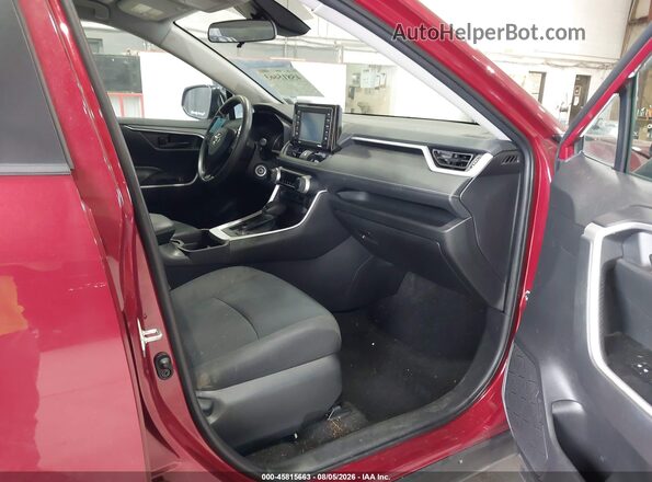 2T3H1RFV2LC076697 2020 TOYOTA RAV4 Red Вид салону спереду