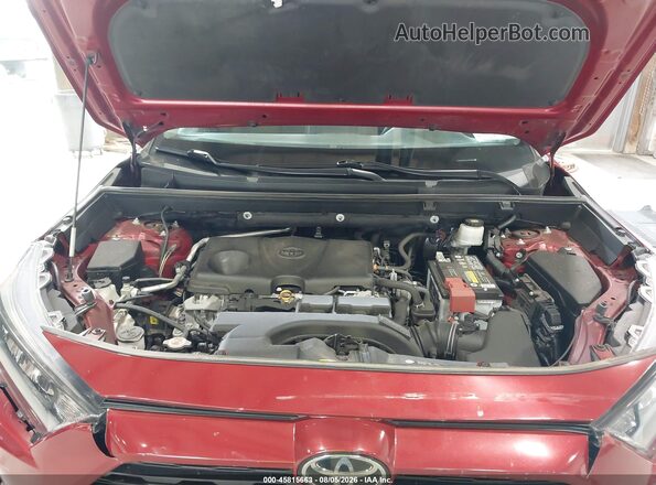2T3H1RFV2LC076697 2020 TOYOTA RAV4 Red Вид ззаду