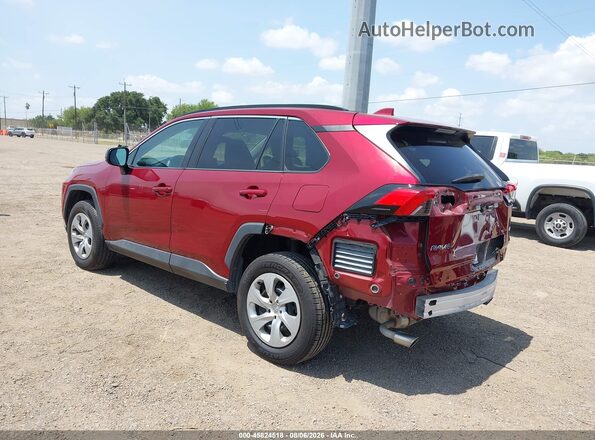 2T3H1RFV2LW087892 2020 TOYOTA RAV4 Red Trasero izquierdo