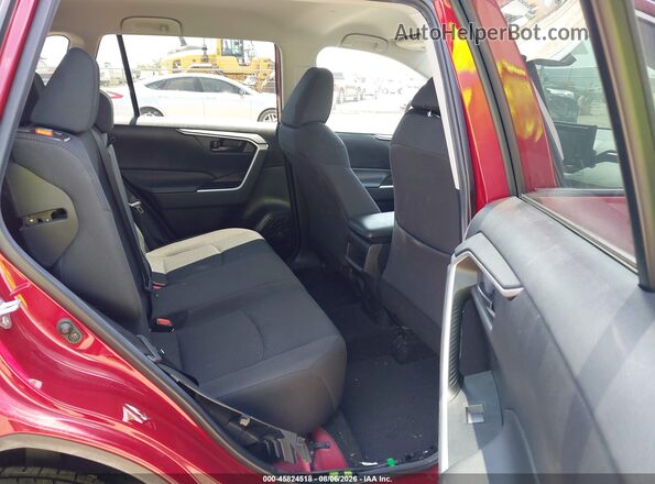 2T3H1RFV2LW087892 2020 TOYOTA RAV4 Red Vista de la etiqueta del VIN