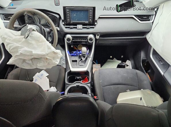 2T3H1RFV2MC117251 2021 TOYOTA RAV4 White Widok deski rozdzielczej