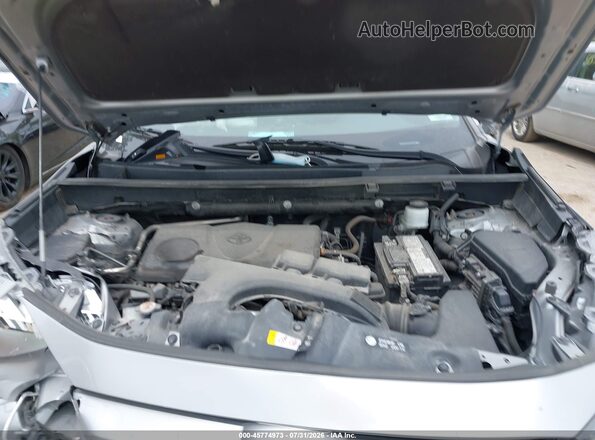 2T3H1RFV2MC125897 2021 TOYOTA RAV4 Silver უკანა ხედი