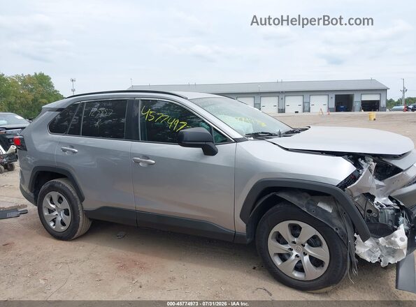 2T3H1RFV2MC125897 2021 TOYOTA RAV4 Silver უკანა სალონის ხედი