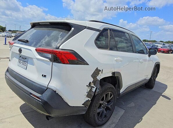 2T3H1RFV2MC152825 2021 TOYOTA RAV4 White Задня права чверть