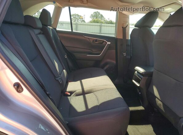 2T3H1RFV2MW125378 2021 TOYOTA RAV4 Silver უკანა სალონის ხედი