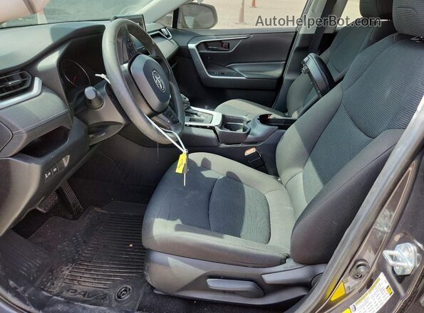 2T3H1RFV2MW172927 2021 TOYOTA RAV4 Charcoal Widok wnętrza z przodu