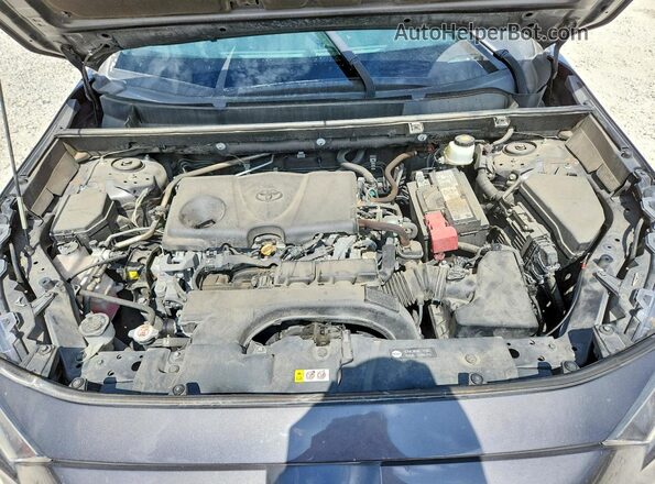 2T3H1RFV2MW172927 2021 TOYOTA RAV4 Charcoal Widok wnętrza z tyłu