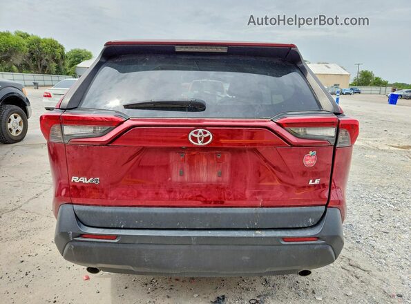 2T3H1RFV2PW252975 2023 TOYOTA RAV4 Red Հետևի տեսք