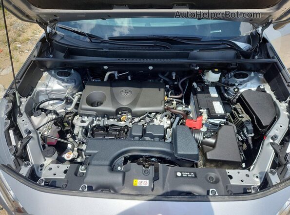 2T3H1RFV2SW380092 2025 TOYOTA RAV4 Silver Engine compartment view