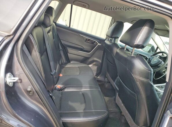 2T3H1RFV3KW037176 2019 TOYOTA RAV4 Gray Սալոնի հետևի տեսք