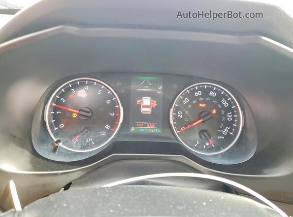 2T3H1RFV3KW037176 2019 TOYOTA RAV4 Gray Սարքավորումների վահանակի տեսք
