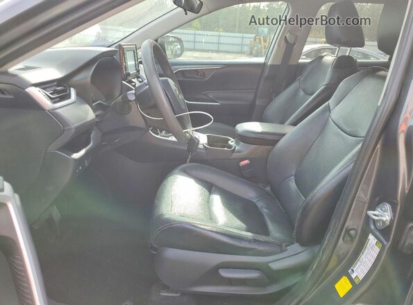 2T3H1RFV3KW037176 2019 TOYOTA RAV4 Gray Սալոնի դիմացի տեսք