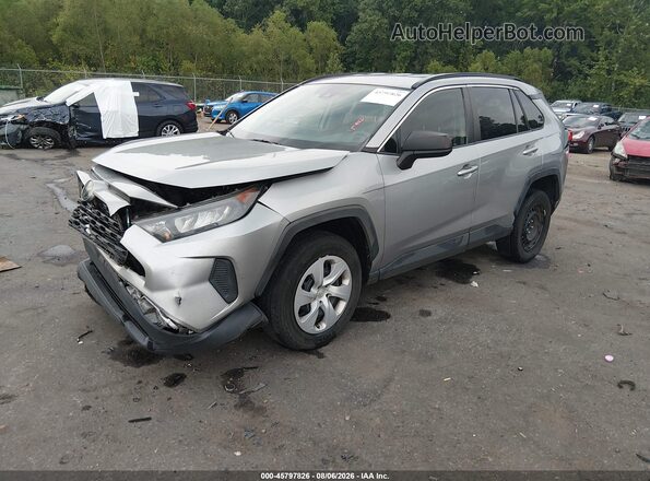 2T3H1RFV3LC048987 2020 TOYOTA RAV4 Silver Передня ліва чверть
