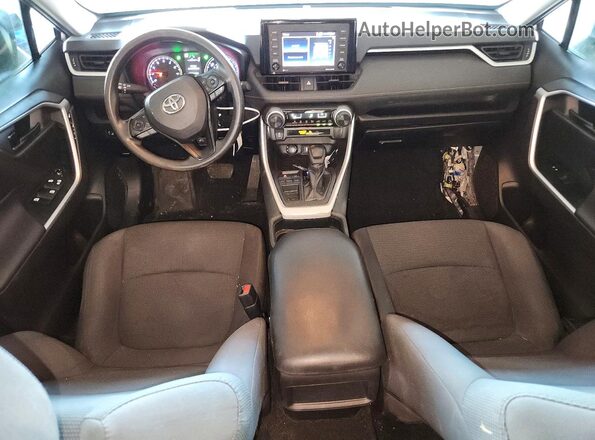 2T3H1RFV3LW097105 2020 TOYOTA RAV4 Silver Dashboard view