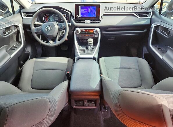 2T3H1RFV3RC275251 2024 TOYOTA RAV4 Gray Առջևի վահանակի տեսք