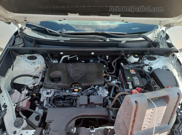 2T3H1RFV3SC309744 2025 TOYOTA RAV4 Белый Вид подкапотного пространства