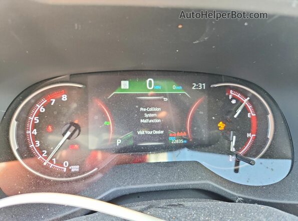 2T3H1RFV3SW396107 2025 TOYOTA RAV4 White Панорамний вид салону 360°