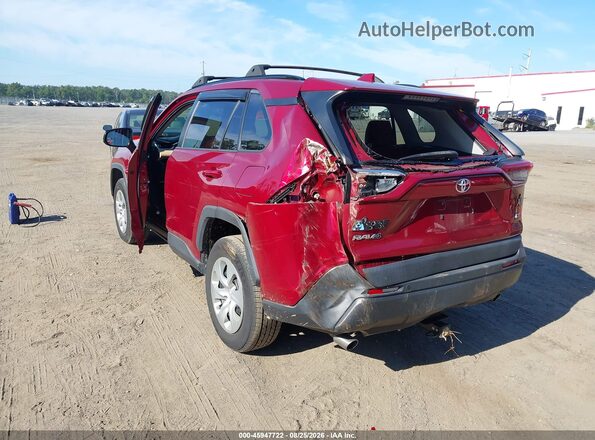 2T3H1RFV4KW036568 2019 TOYOTA RAV4 Красный Задняя левая четверть