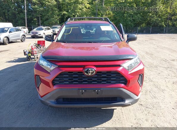 2T3H1RFV4KW036568 2019 TOYOTA RAV4 Красный Вид щитка приборов