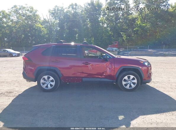 2T3H1RFV4KW036568 2019 TOYOTA RAV4 Красный Вид задней части салона
