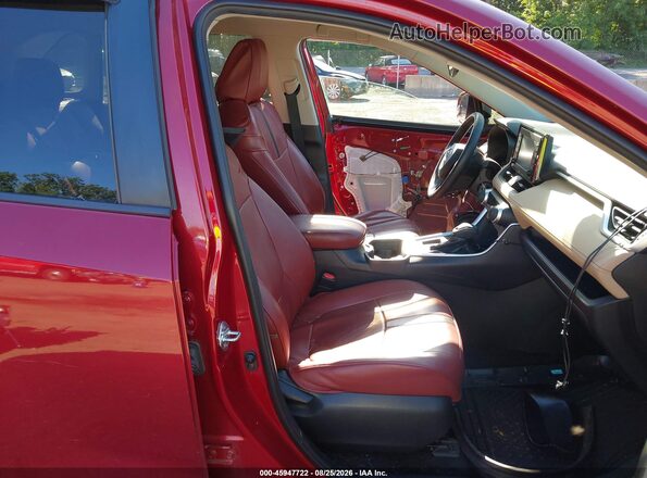 2T3H1RFV4KW036568 2019 TOYOTA RAV4 Красный Вид салона спереди