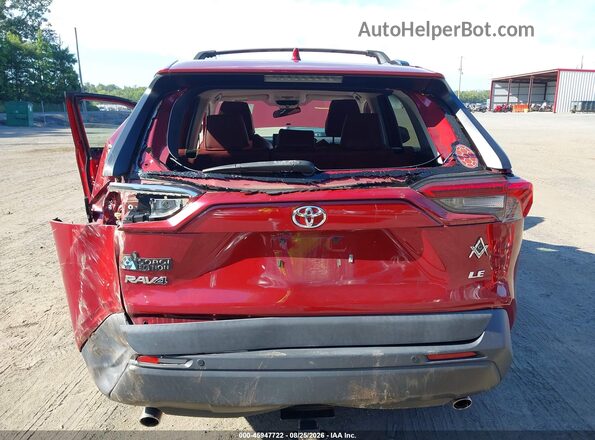 2T3H1RFV4KW036568 2019 TOYOTA RAV4 Красный Вид спереди