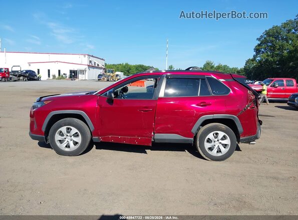 2T3H1RFV4KW036568 2019 TOYOTA RAV4 Красный Панорамный вид салона 360°