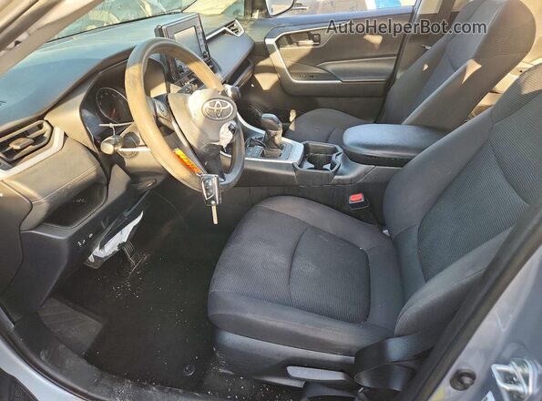 2T3H1RFV4LC039702 2020 TOYOTA RAV4 Gray Front interior view